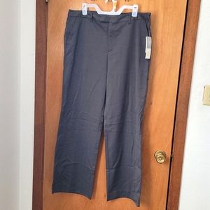 NWT Old Navy Straight Leg Gray Classic Trousers Size 16